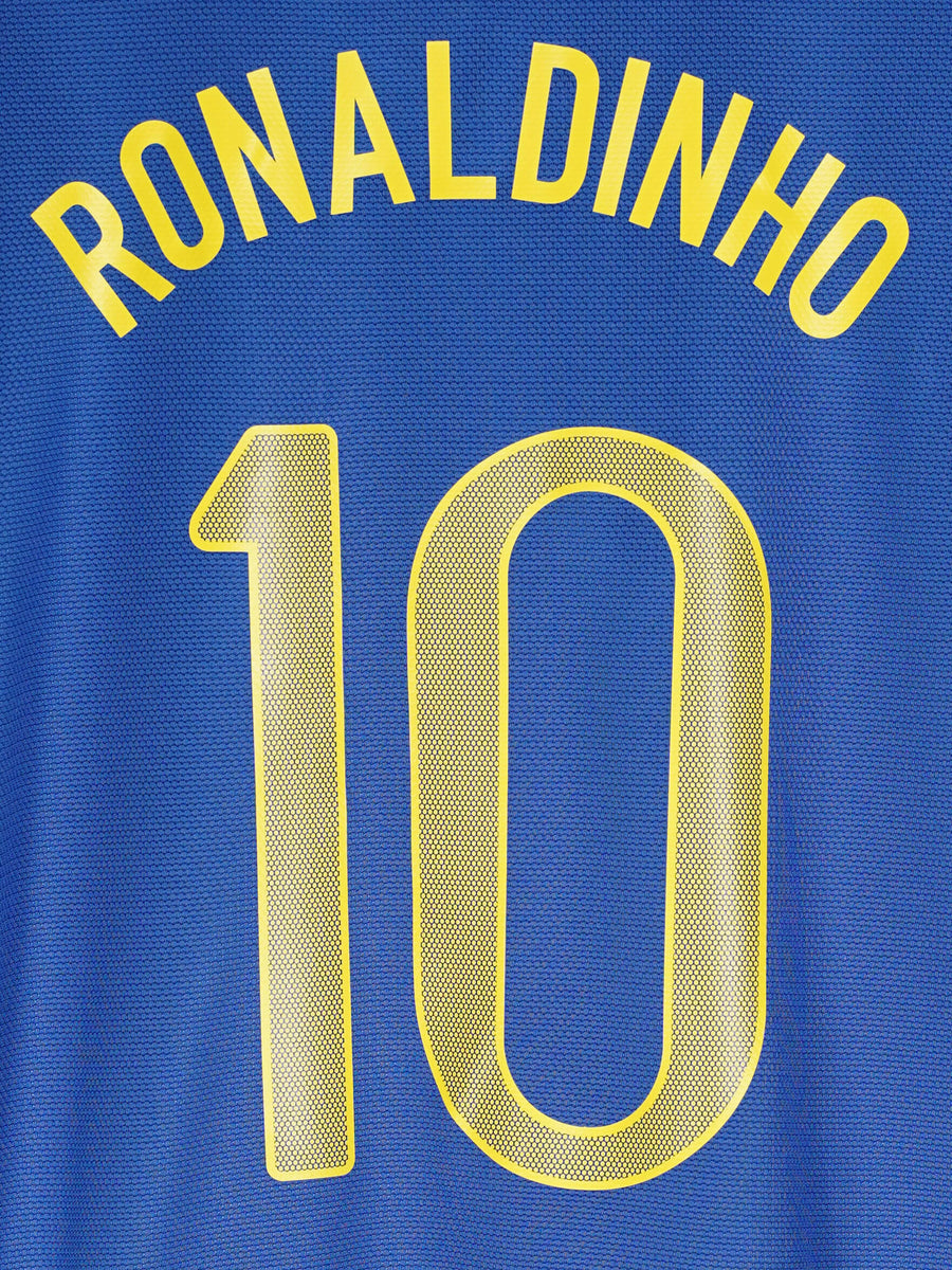 2012/13 Brazil Ronaldinho #10 Away Shirt (L)