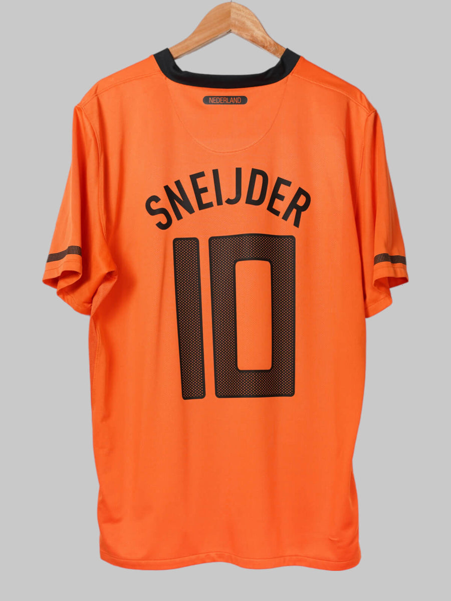 2010/11 Netherlands Sneijder #10 Home Shirt (XL)