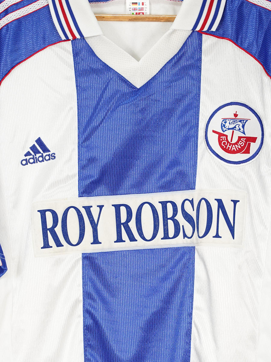 Hansa Rostock Home Shirt 1998/99 (XL)