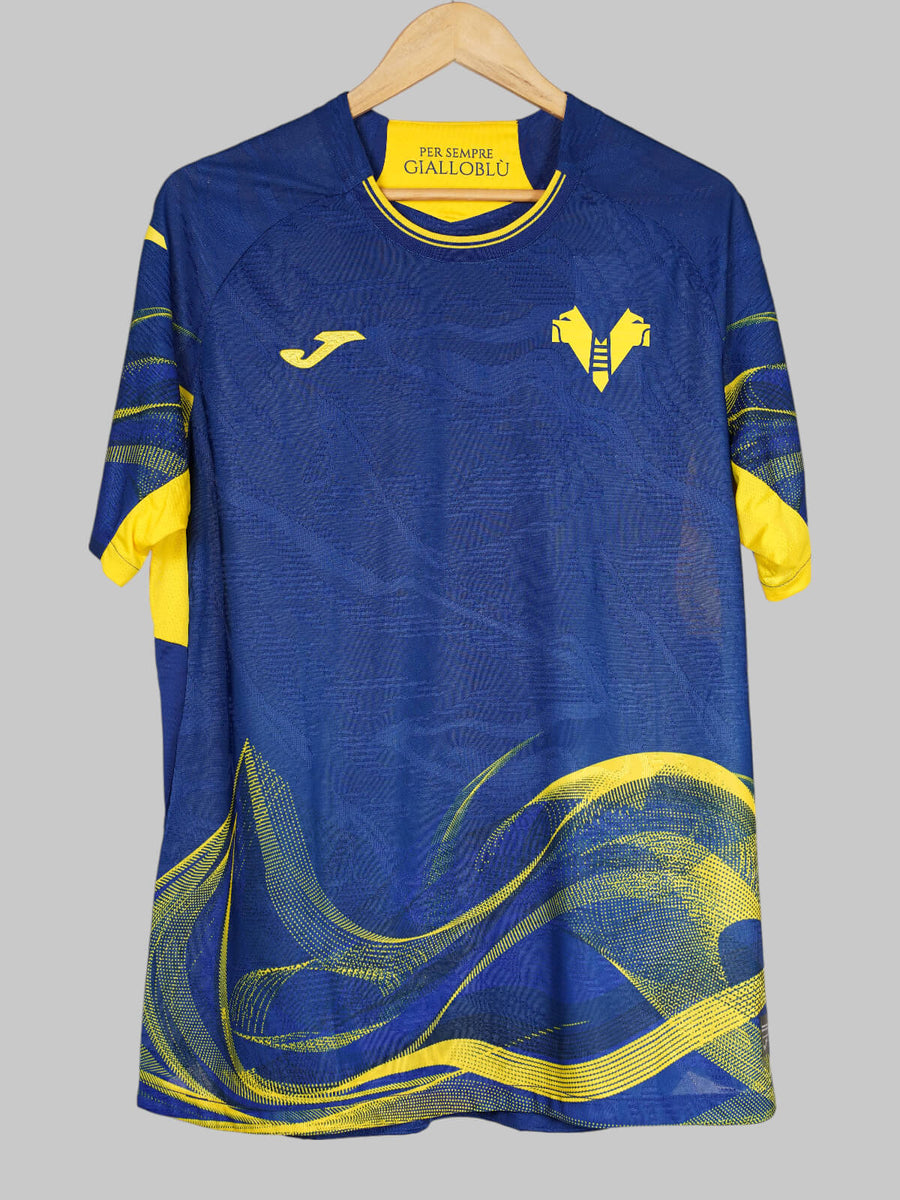 Hellas Verona Home Shirt 2025/26 Ghilardi 87 Player Issue (XL)