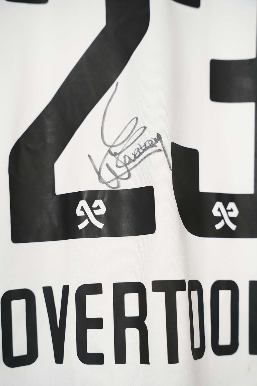 Heracles Home Shirt 2012/13 Match Worn & Signed Overtoom 23 (S)