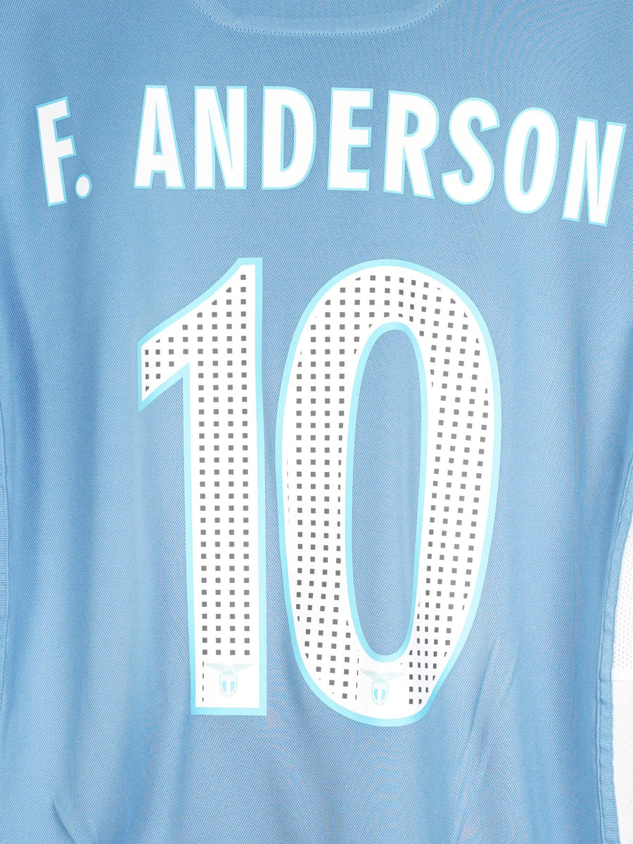 2016/17 Lazio F. Anderson #10 Home Shirt (M)