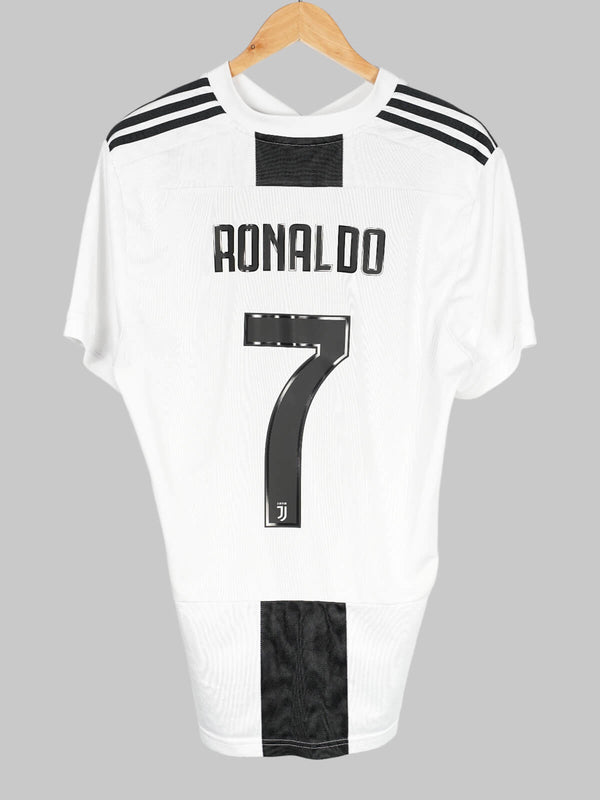 2018/19 Juventus Ronaldo #7 Maillot Domicile (XL)