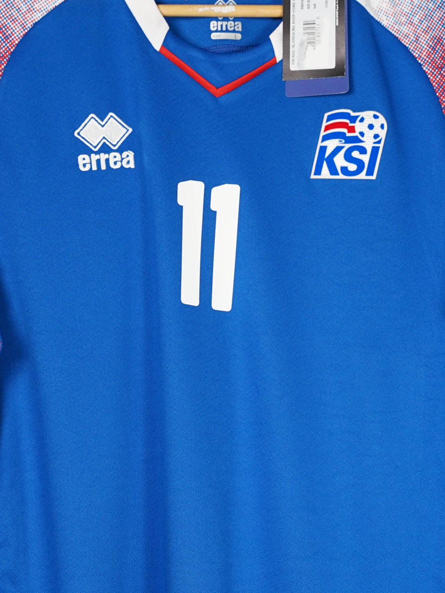 Iceland Home Shirt 2018/19 BNWT Finnbogason 11 (L)