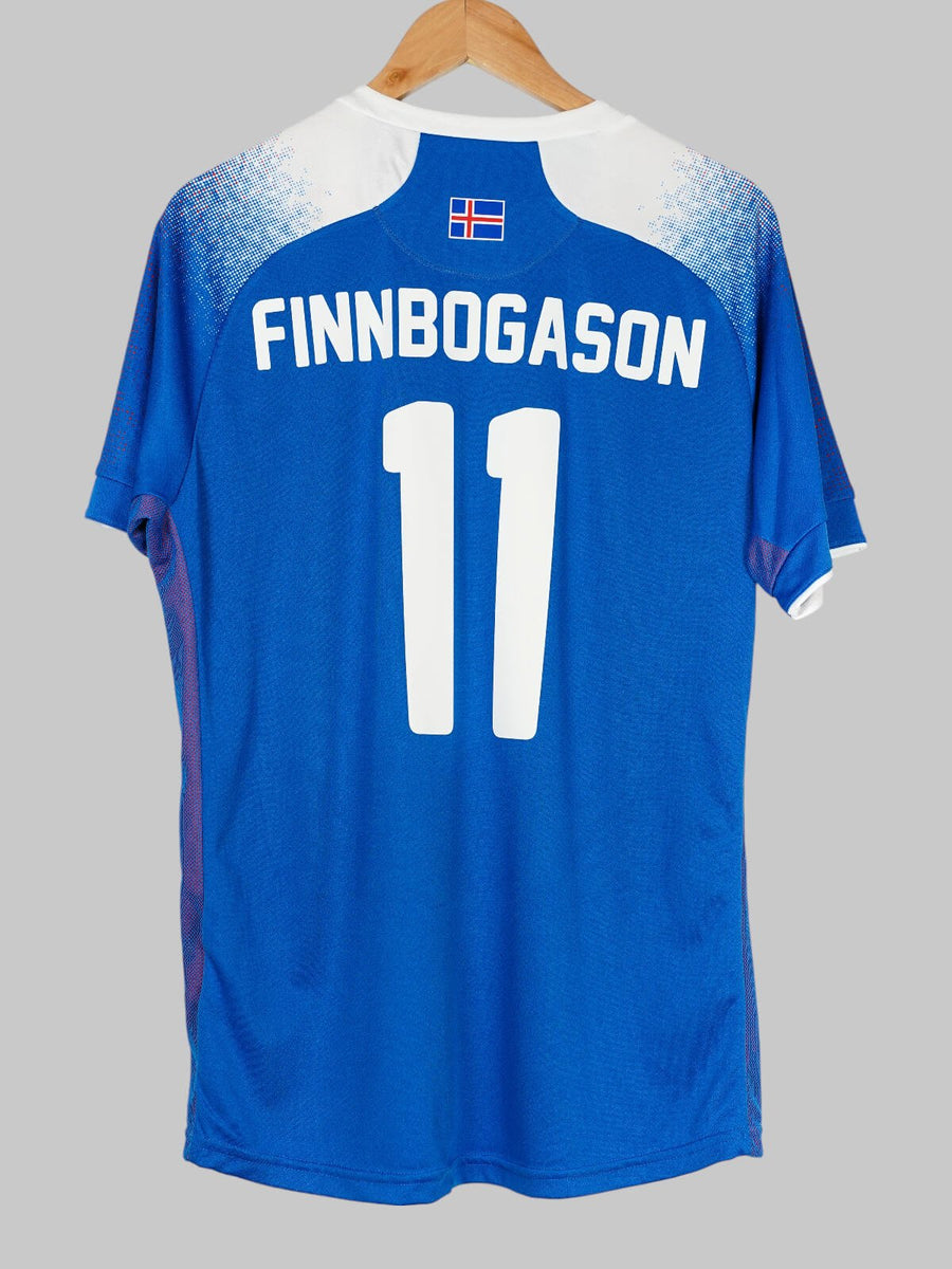 Iceland Home Shirt 2018/19 BNWT Finnbogason 11 (L)