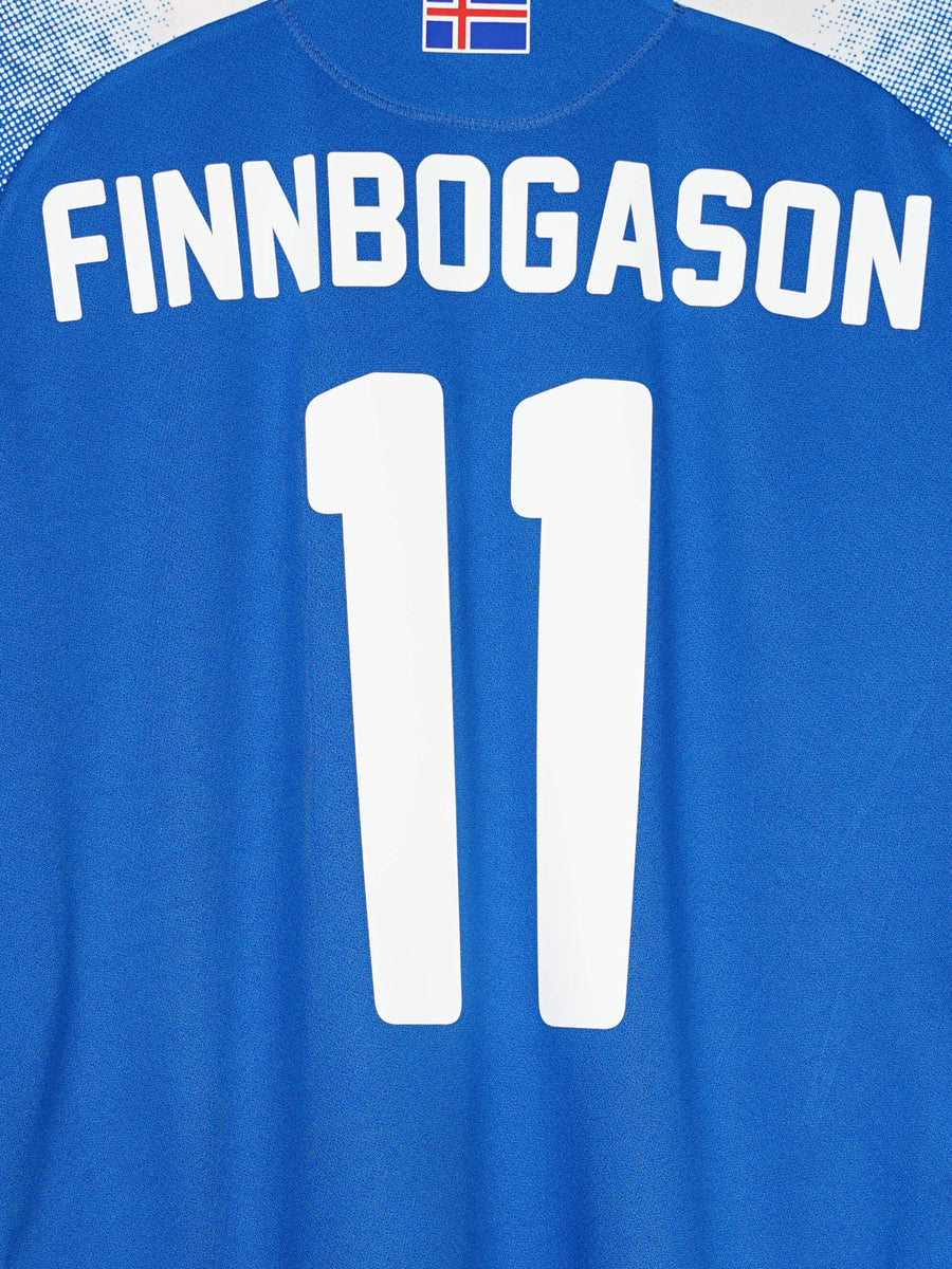 Iceland Home Shirt 2018/19 BNWT Finnbogason 11 (L)