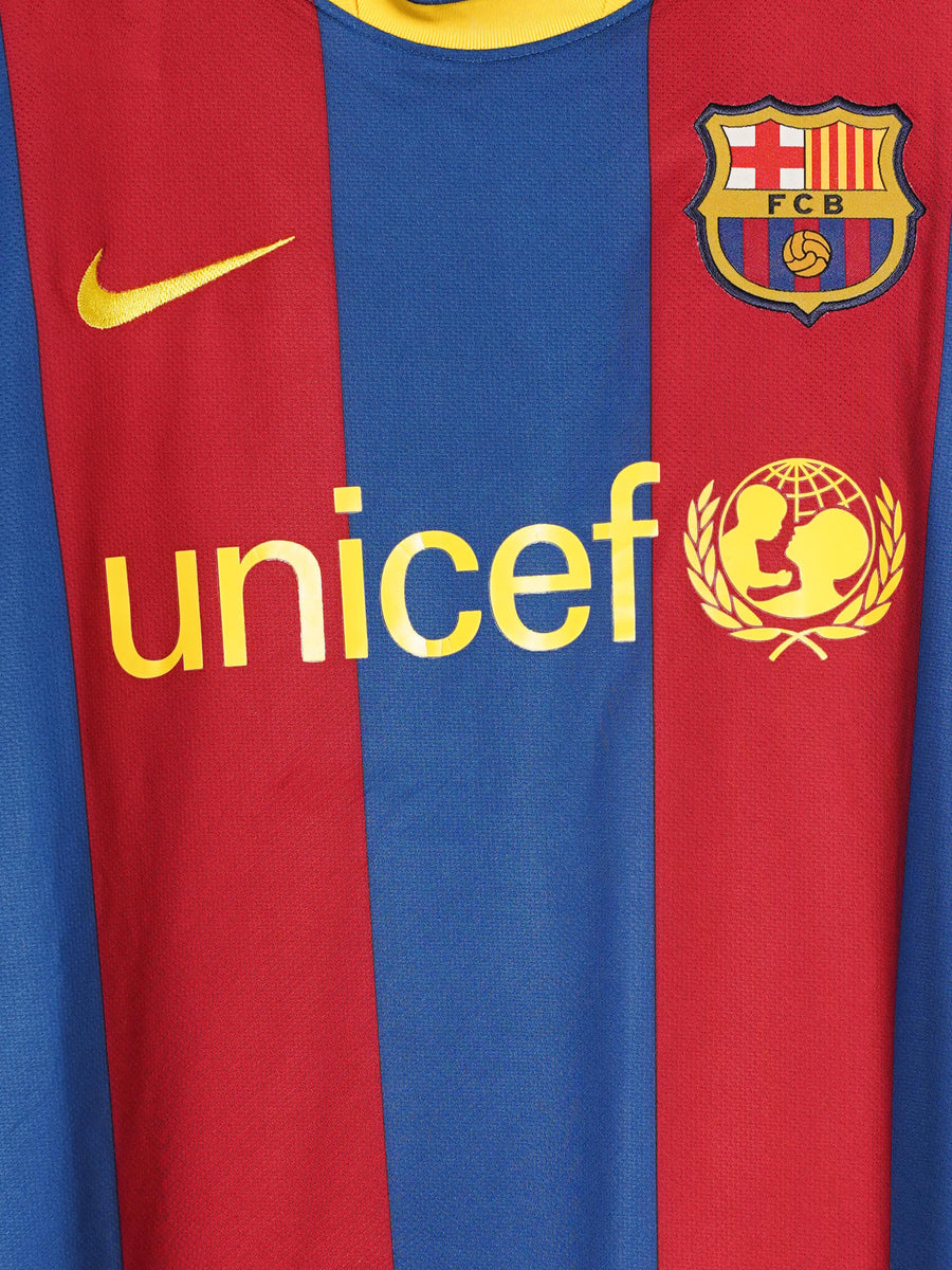 2010/11 Barcelona Xavi #6 Home Shirt (XL)
