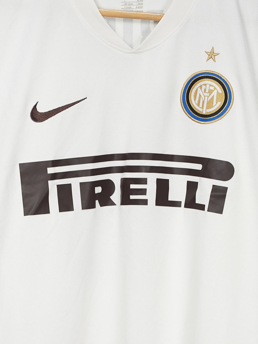 Inter Milan Away Shirt 2008/9 Adriano 10 (L)