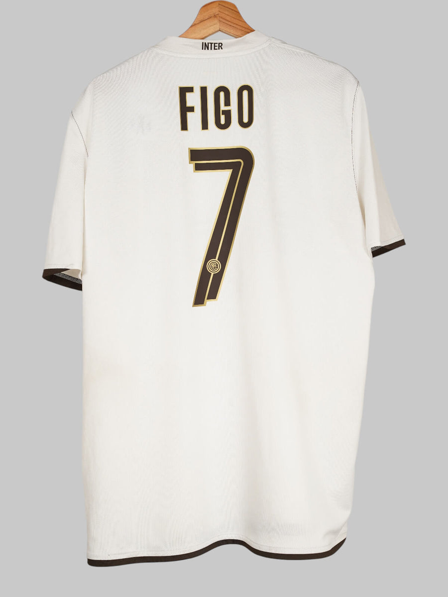 Inter Milan Away Shirt 2008/9 Figo 7 (XL)