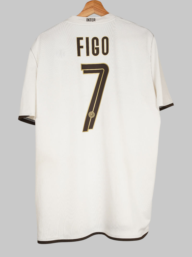 Inter Milan Away Shirt 2008/9 Figo 7 (XL)