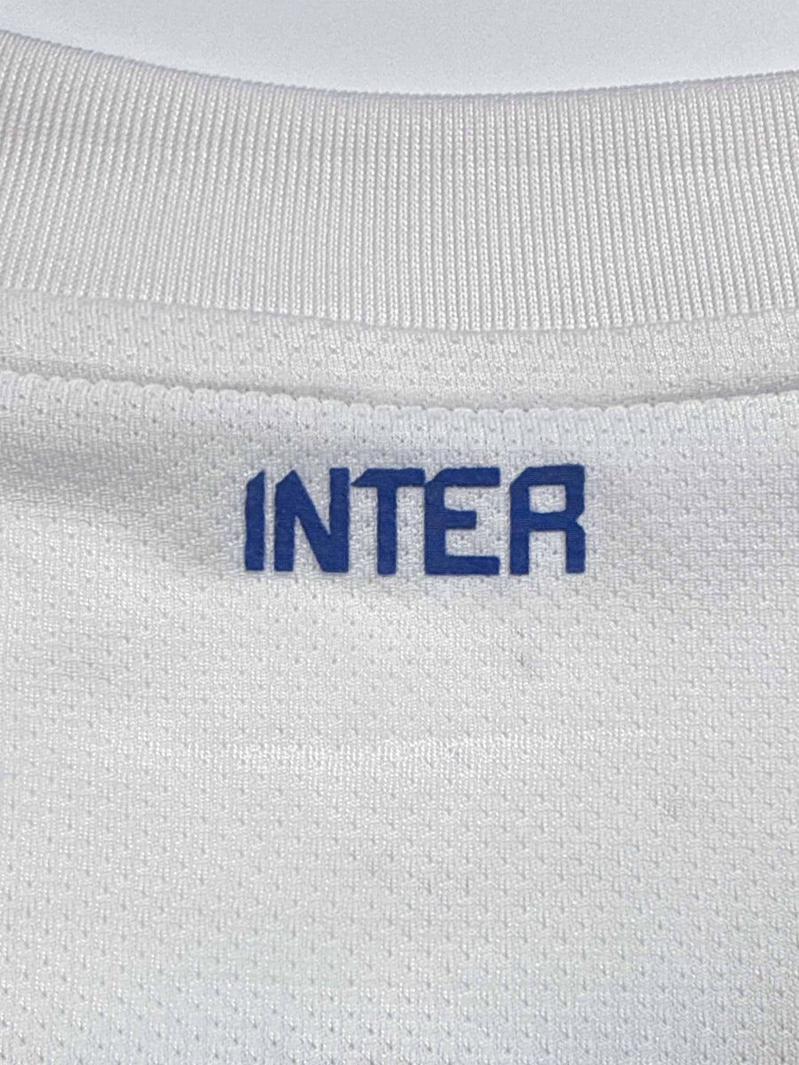 Inter Milan Away Shirt 2010/11 J. Zanetti 4 (L)