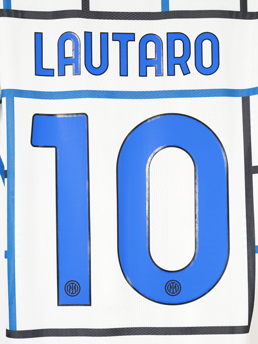 Inter Milan Away Shirt Player Issue 2020/21 BNWT Lautaro 10 (L)