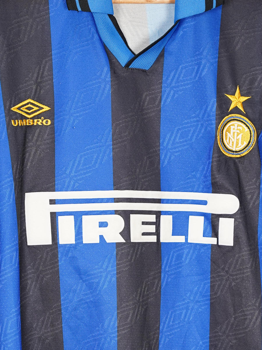 Inter Milan Home Shirt 1995/96 R.Carlos 6 (L)