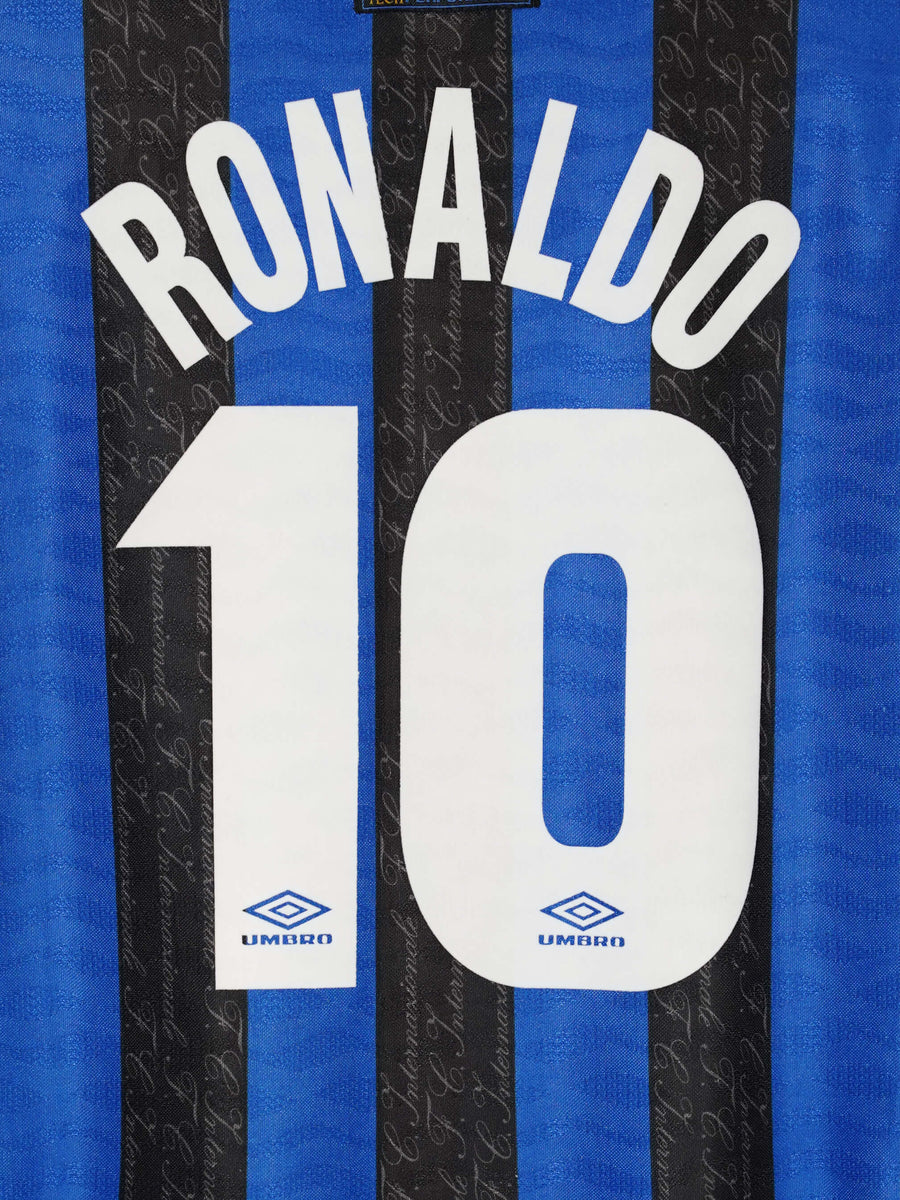 Inter Milan Home Shirt 1997/98 Ronaldo 10 (L)