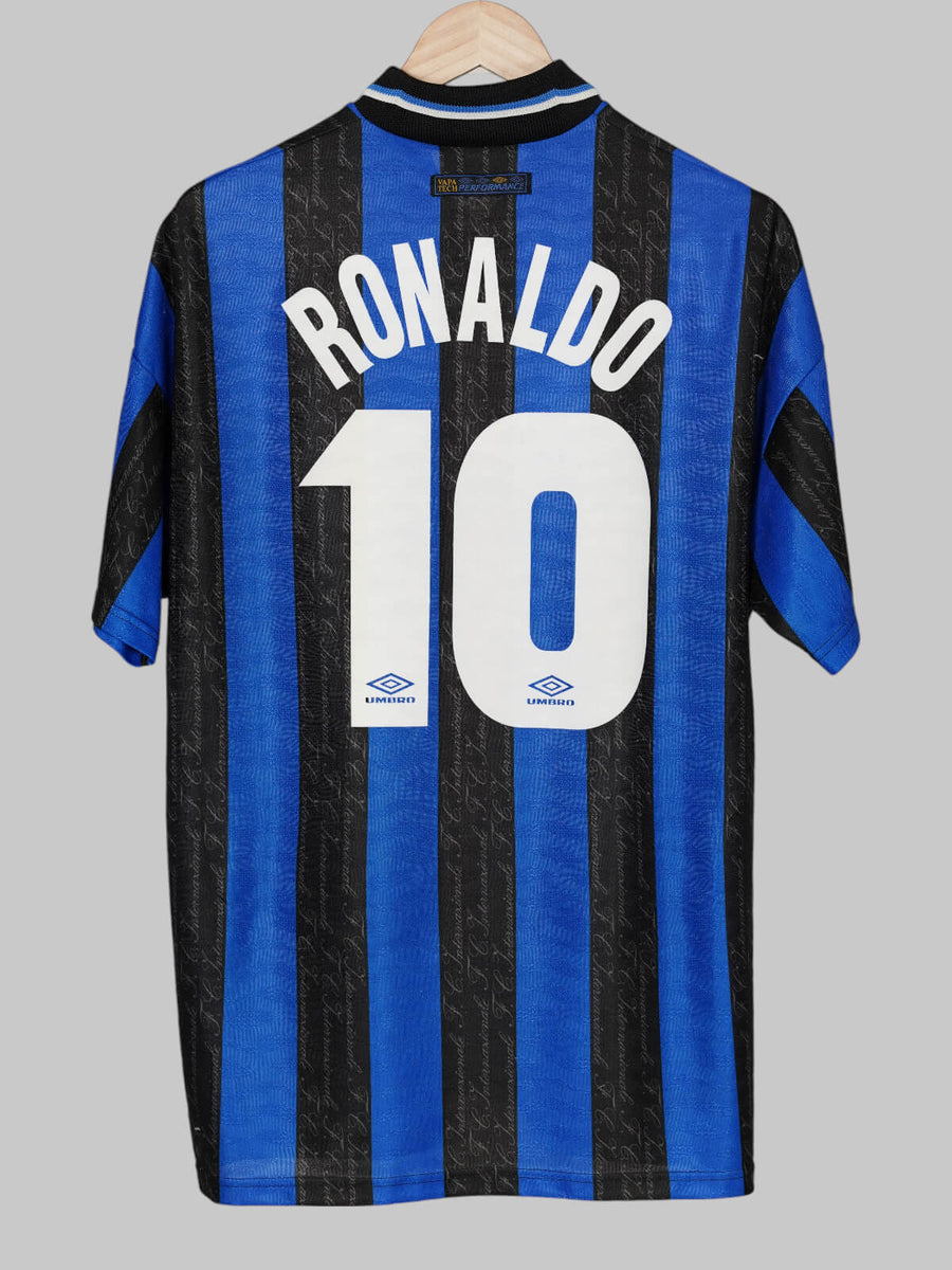 Inter Milan Home Shirt 1997/98 Ronaldo 10 (L)