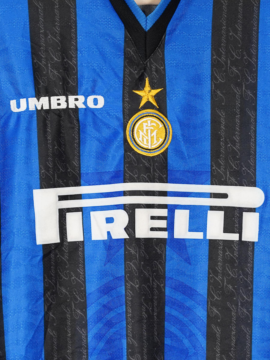 Inter Milan Home Shirt 1997/98 Ronaldo 10 (XL)