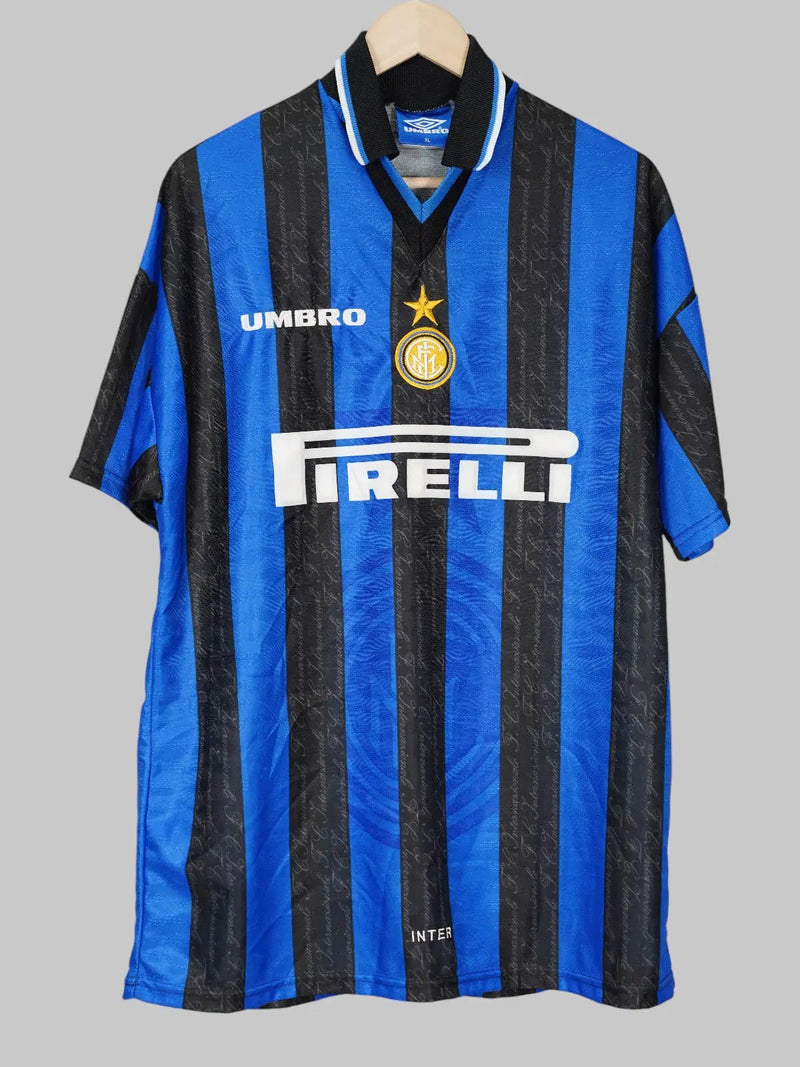 Inter Milan Home Shirt 1997/98 Ronaldo 10 (XL)