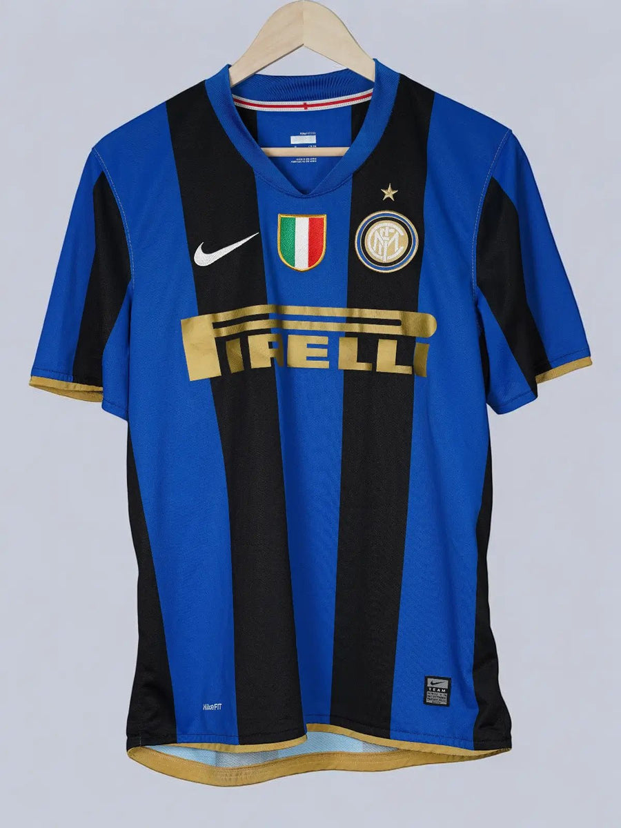 Inter Milan Home Shirt 2008/9 Ibrahimovic 8 (M)