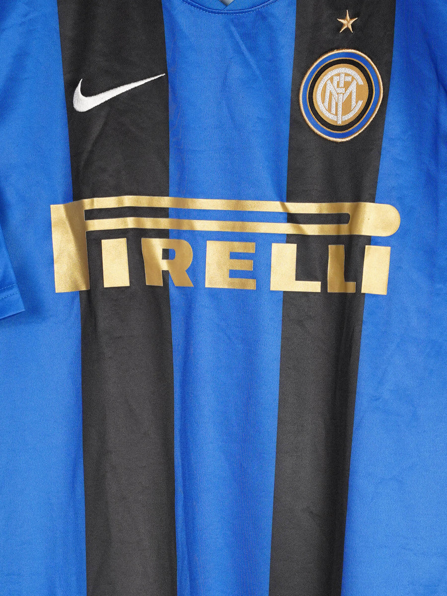 Inter Milan Home Shirt 2008/9 Ibrahimovic 8 (M)