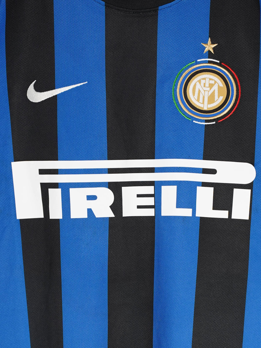 Inter Milan Home Shirt 2009/10 Balotelli 45 (M)