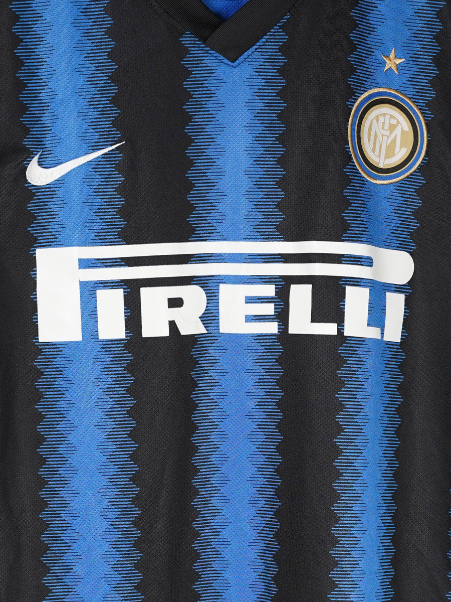 Inter Milan Home Shirt 2010/11 Balotelli 45 (M)
