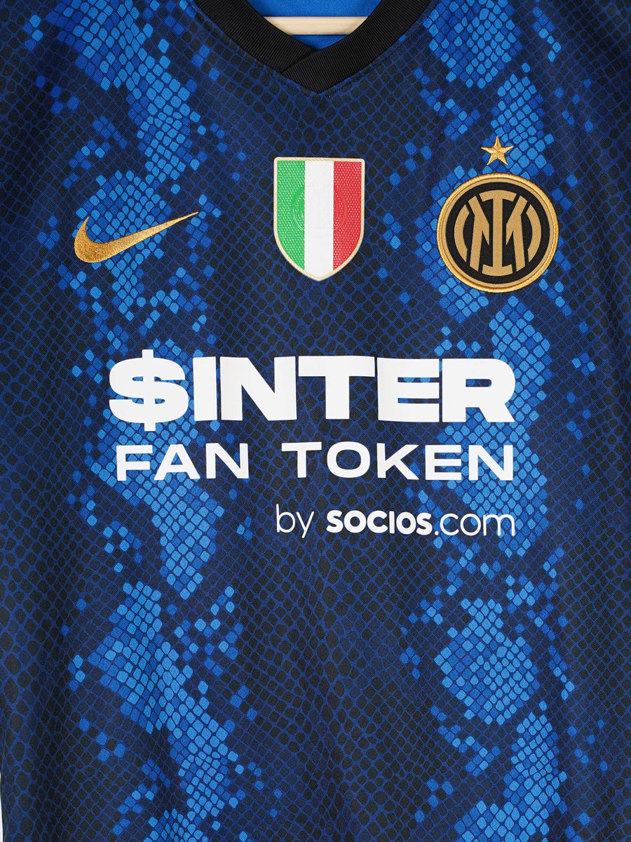 Inter Milan Home Shirt 2021/22 Bastoni 95 (M)