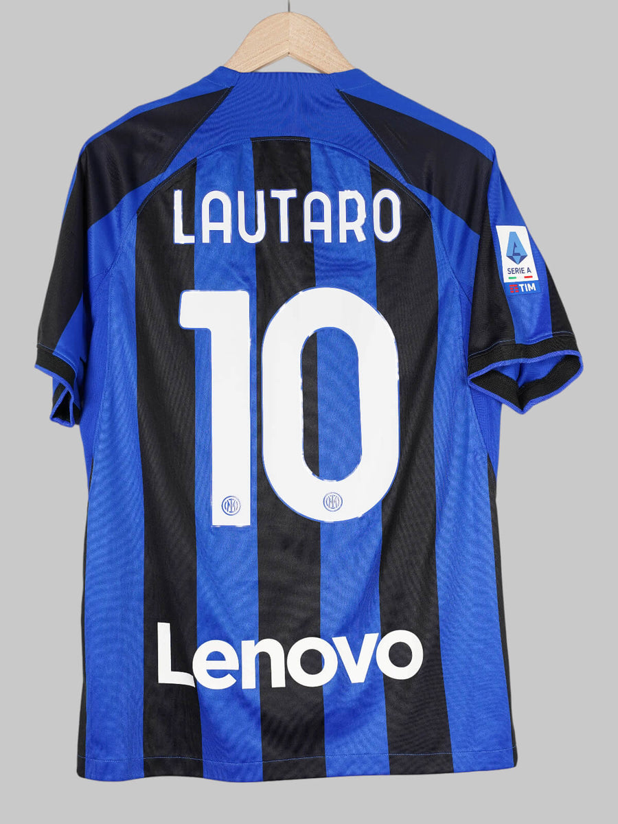 Inter Milan Home Shirt 2022/23 Lautaro 10 (M)