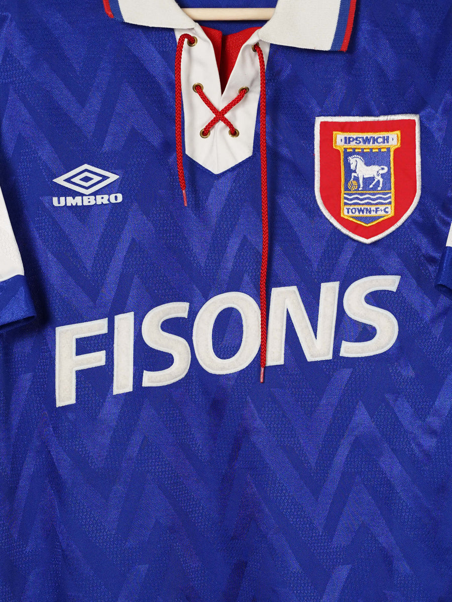 Ipswich Town Home Shirt 1992/94 (L)