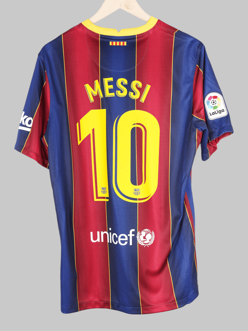 2020/21 Barcelona Messi #10 Home Shirt (L)