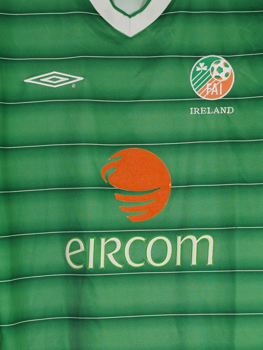 Ireland Home Shirt L/S 2003/4 (L)