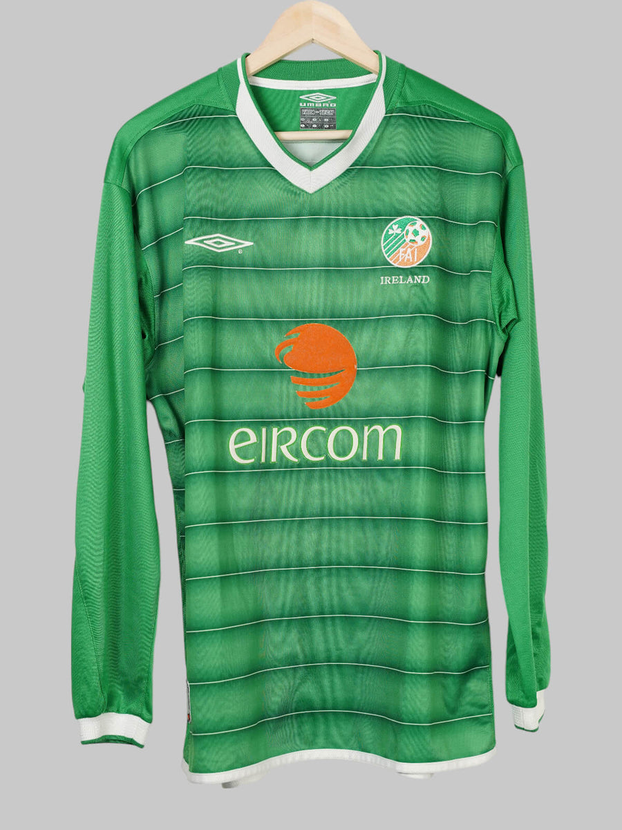 Ireland Home Shirt L/S 2003/4 R.Keane 10 (L)