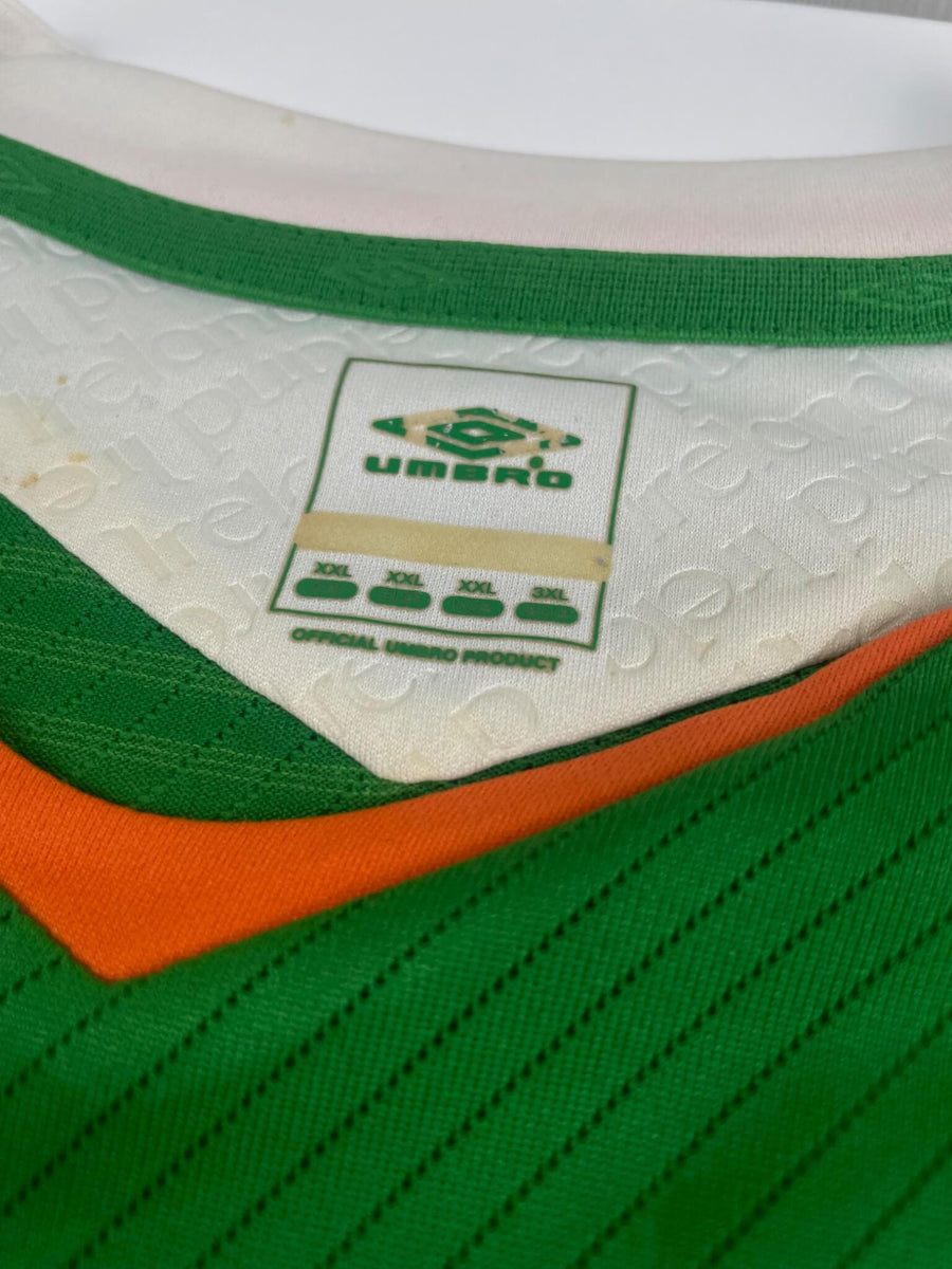 Ireland Home Shirt L/S 2008/10 Keane 10 (XXL)