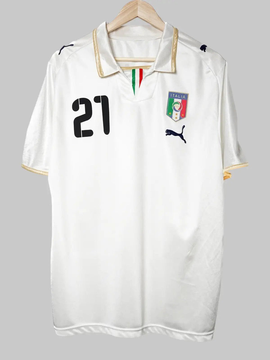 Italy Away Shirt 2008/10 Pirlo 21 (XL)