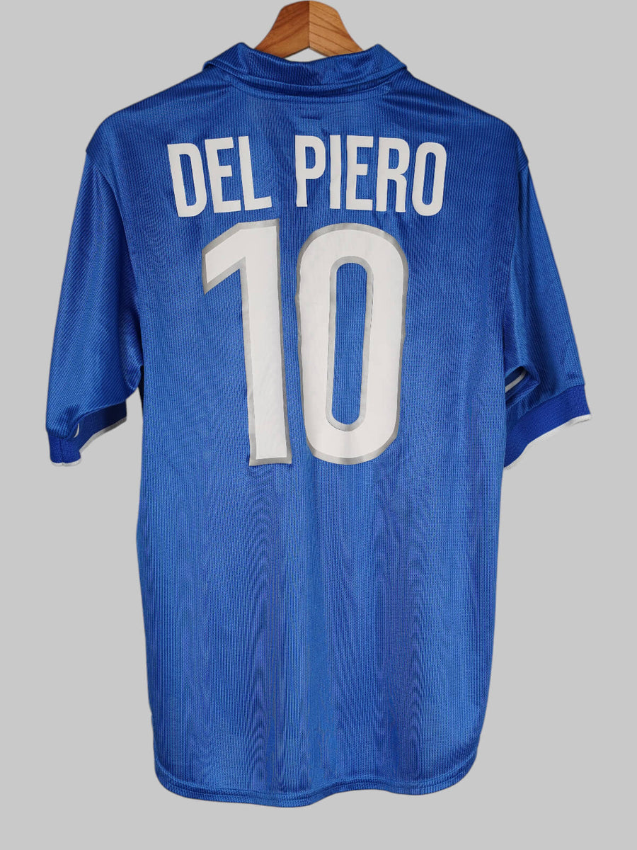 Italy Home Shirt 1997/98 Del Piero 10 (M)