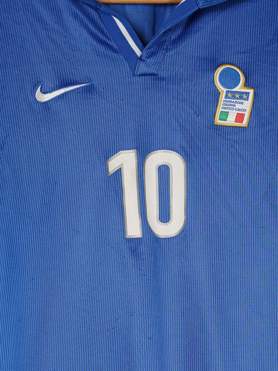 Italy Home Shirt 1997/98 Del Piero 10 (M)
