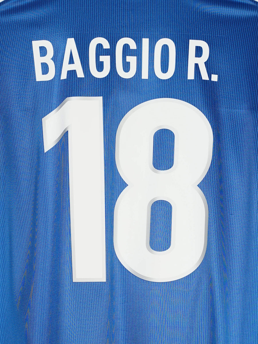 Italy Home Shirt 1998/99 Baggio R. (L)