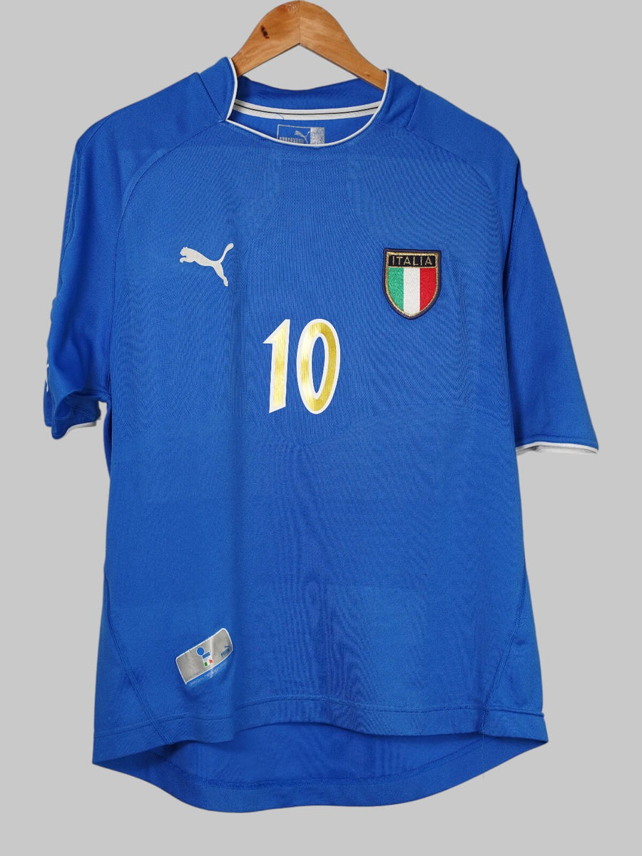 Italy Home Shirt 2003/4 Totti 10 (XL)