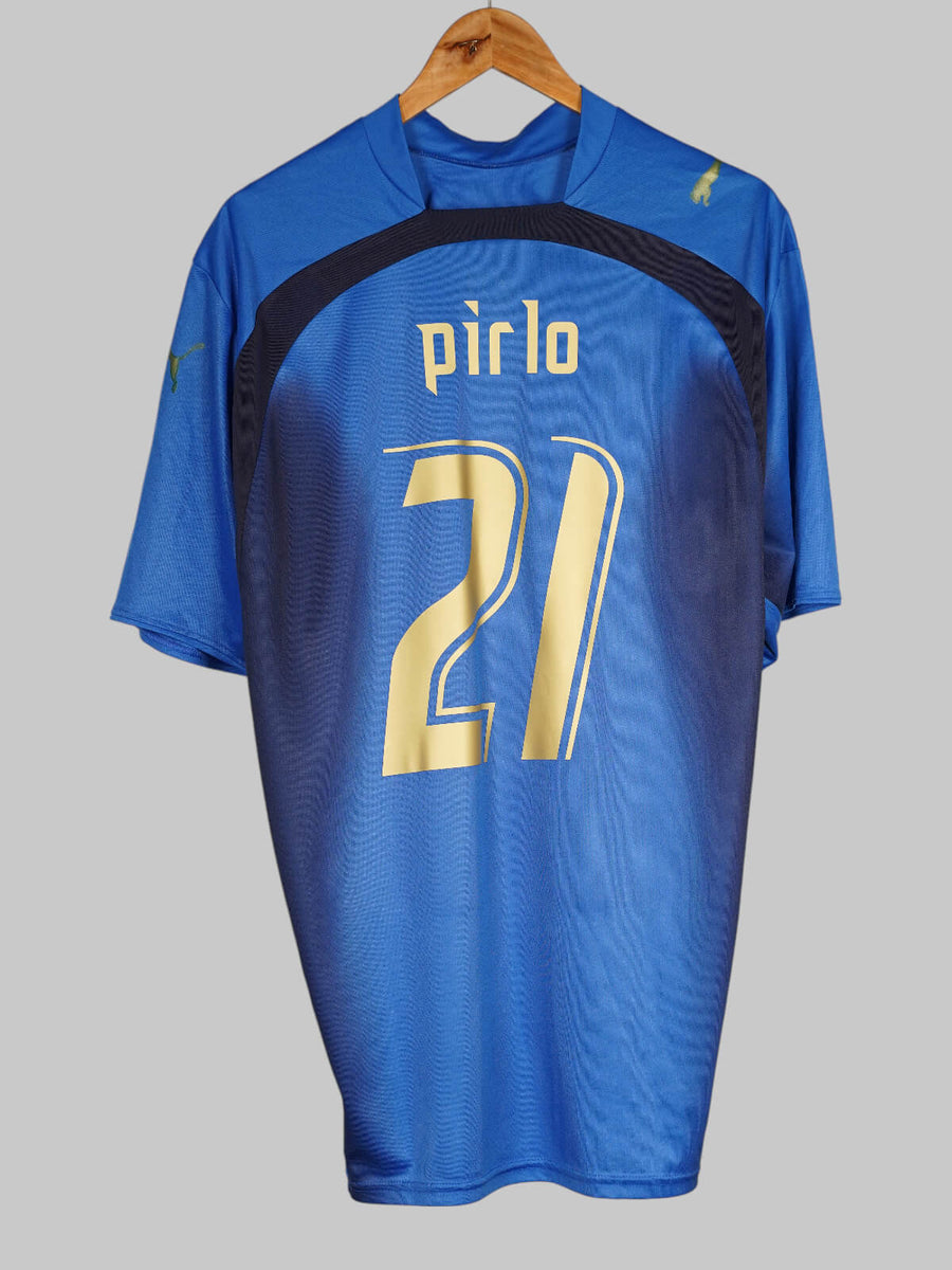 Italy Home Shirt 2006/7 Pirlo 21 (XXL)
