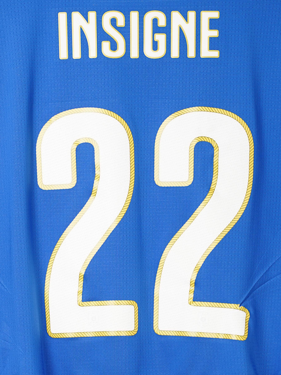 Italy Home Shirt 2014/15 Insigne 22 (L)