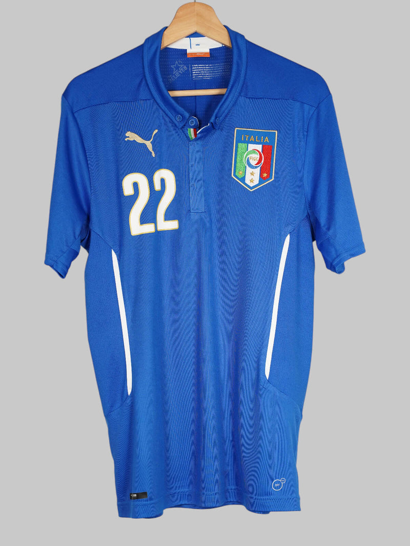 Italy Home Shirt 2014/15 Insigne 22 (L)