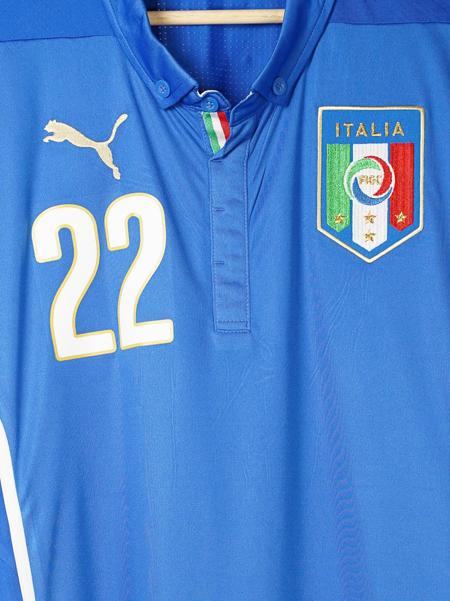 Italy Home Shirt 2014/15 Insigne 22 (L)