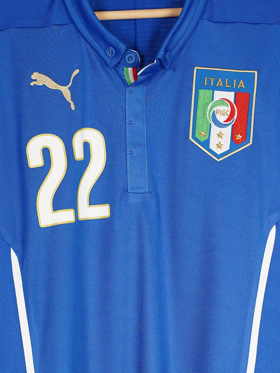 Italy Home Shirt 2014/15 Insigne 22 (L)