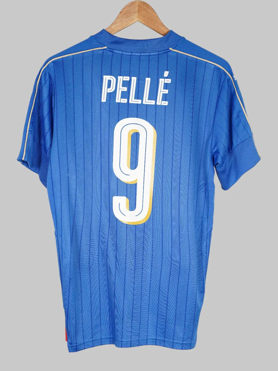 Italy Home Shirt 2016/17 Pellé 9 (M)