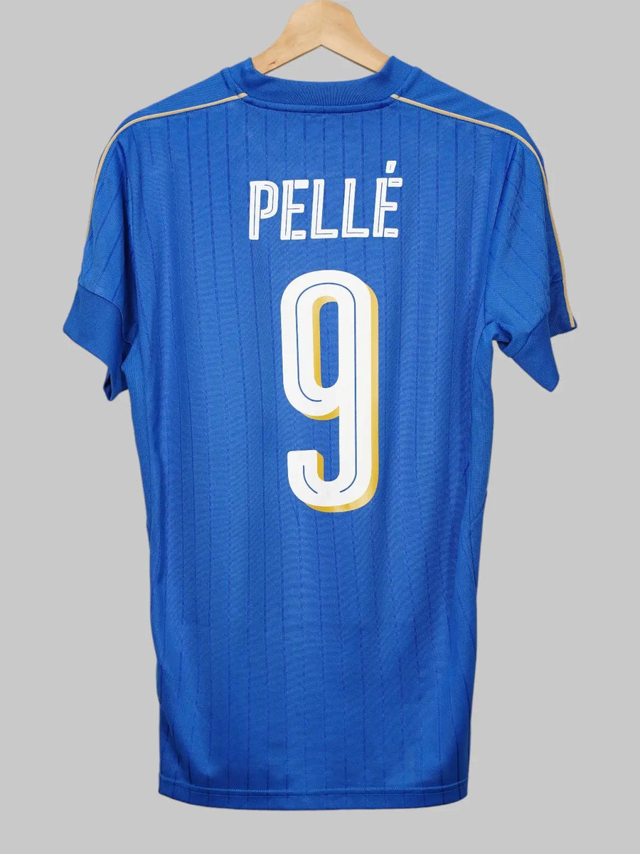 Italy Home Shirt 2016/17 Pellé 9 (M)