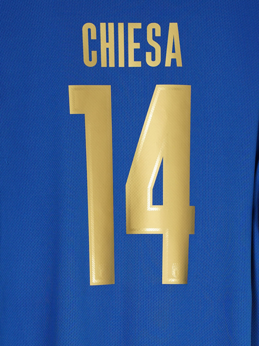 Italy Home Shirt 2020/21 Chiesa 14 (XL)