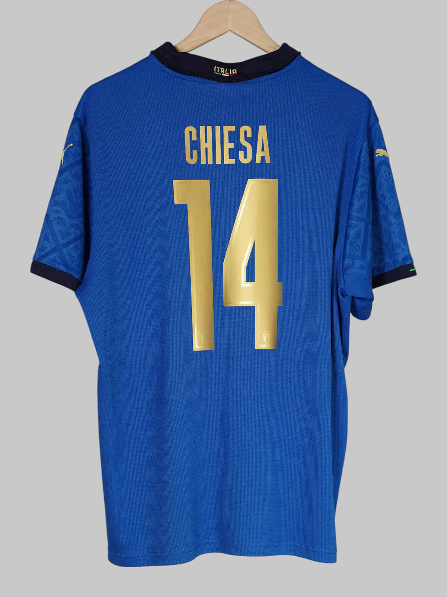 Italy Home Shirt 2020/21 Chiesa 14 (XL)