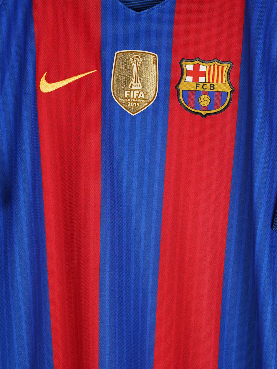 2016/17 Barcelona Messi #10 Home Shirt (XL)