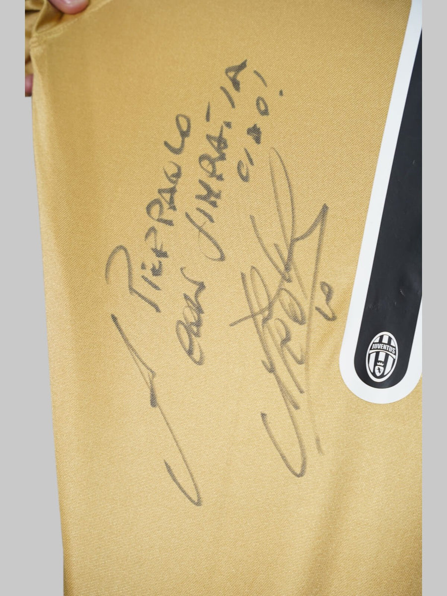 Juventus Away Shirt 2008/9 Signed Del Piero 10 (XL)