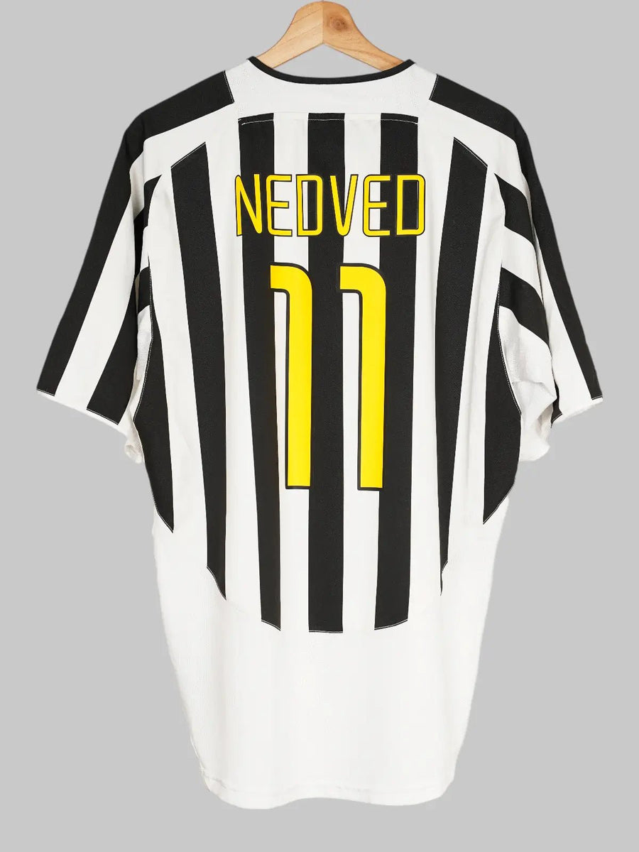 Juventus Home Shirt 2003/4 Nedved 11 (L)