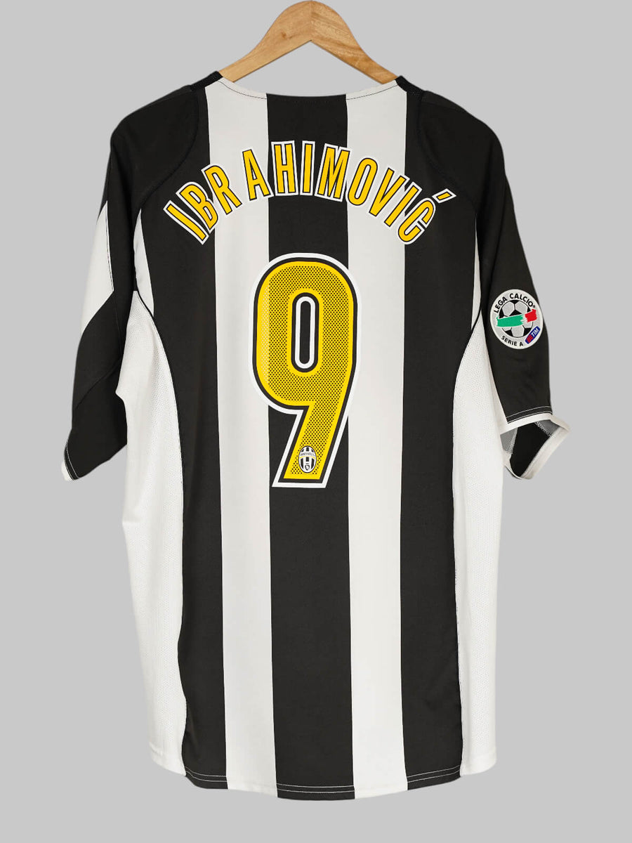 Juventus Home Shirt 2004/5 Ibrahimovic 9 (XL)